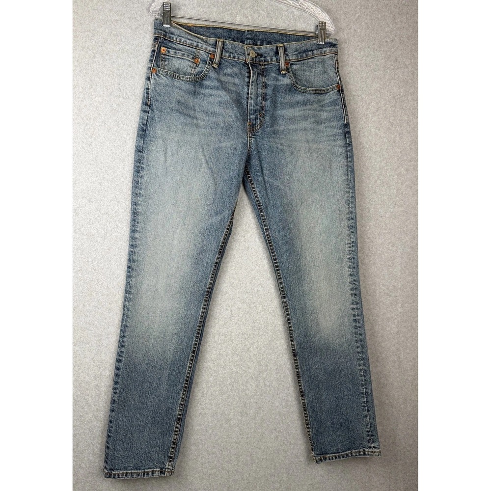 Levi's 511 Slim Fit Jeans Men 33x30 Blue Stretch Denim Faded Wash